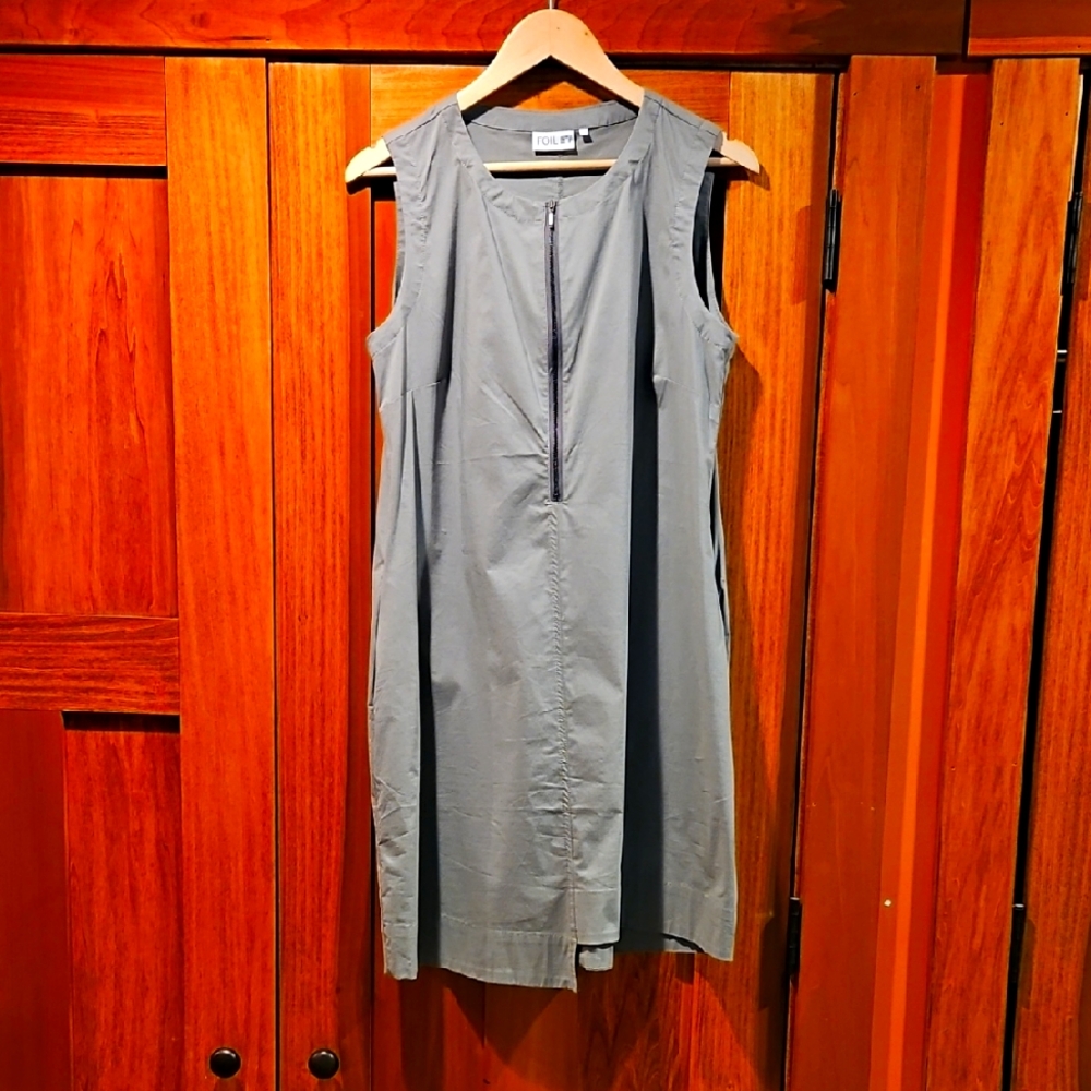 Sage Sleeveless Dress